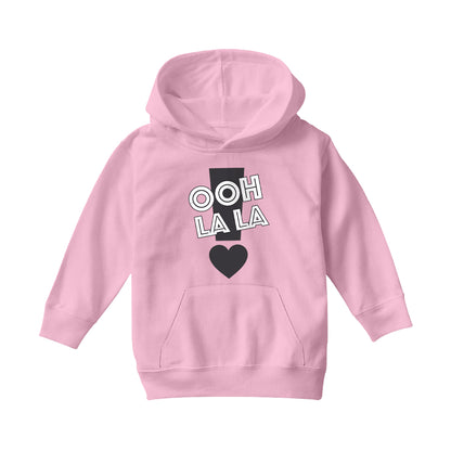 Betty Boop Ooh La La Exclamation Mark Heart Kids Hooded Sweatshirt