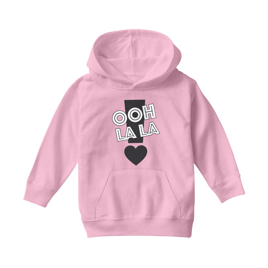 Betty Boop Ooh La La Exclamation Mark Heart Kids Hooded Sweatshirt