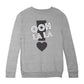 Betty Boop Ooh La La Exclamation Mark Heart Kids Sweatshirt