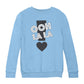 Betty Boop Ooh La La Exclamation Mark Heart Kids Sweatshirt