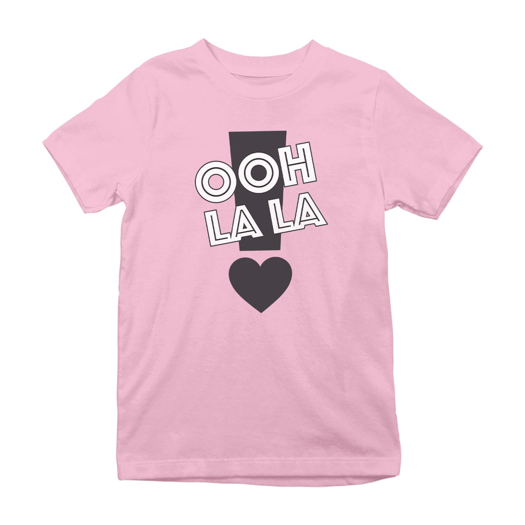 Betty Boop Ooh La La Exclamation Mark Heart Kids T-Shirt