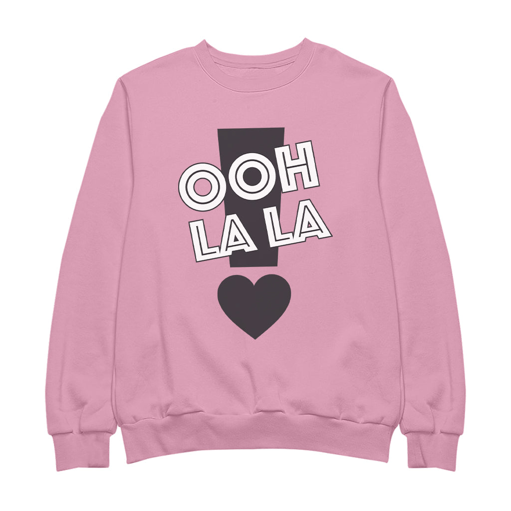 Betty Boop Ooh La La Exclamation Mark Heart Men's Sweatshirt