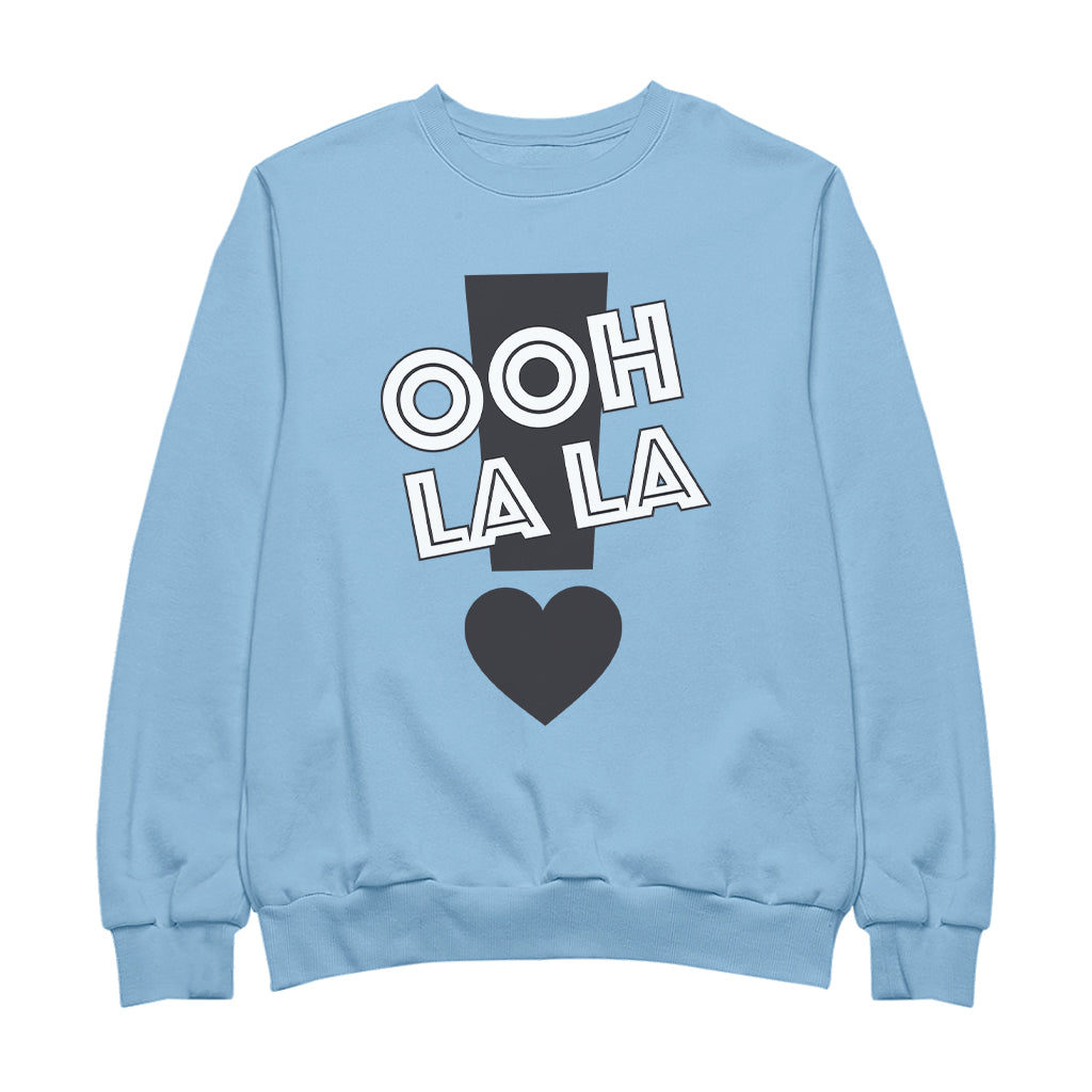 Betty Boop Ooh La La Exclamation Mark Heart Men's Sweatshirt
