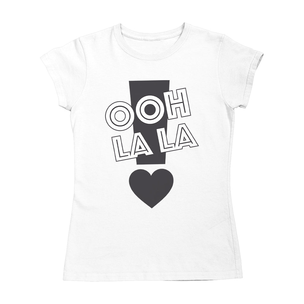 Betty Boop Ooh La La Exclamation Mark Heart Women's T-Shirt