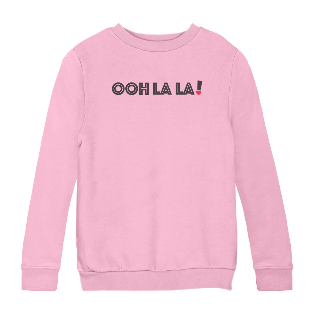 Betty Boop Ooh La La Heart Point Kids Sweatshirt