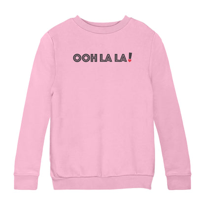 Betty Boop Ooh La La Heart Point Kids Sweatshirt