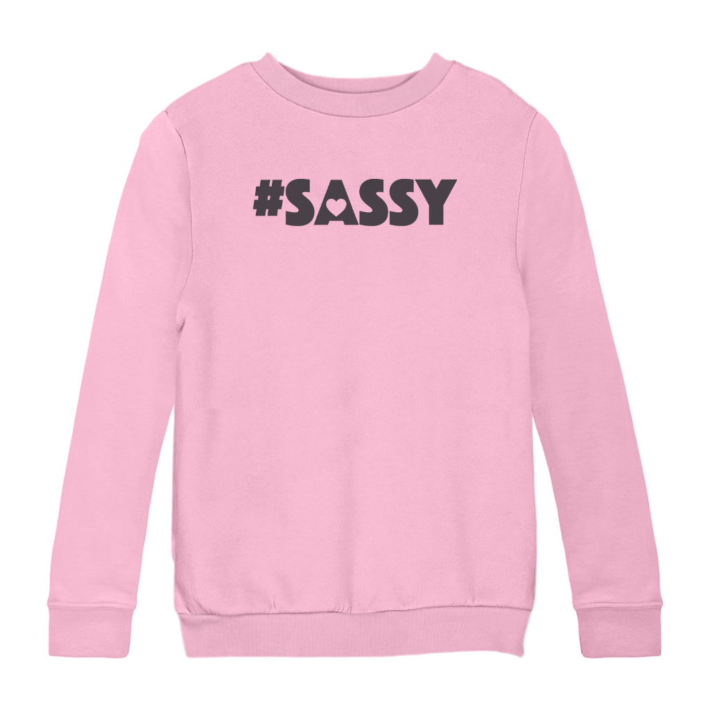 Betty Boop Sassy Black Bold Kids Sweatshirt