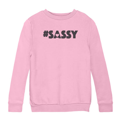 Betty Boop Sassy Black Bold Kids Sweatshirt