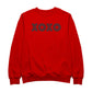 Betty Boop XOXO Bold in Black Women's Sweatshirt