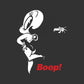 Betty Boop Boop! Leg Kickback Men's Sweatshirt