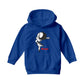 Betty Boop Boop! Leg Kickback Kids Hooded Sweatshirt