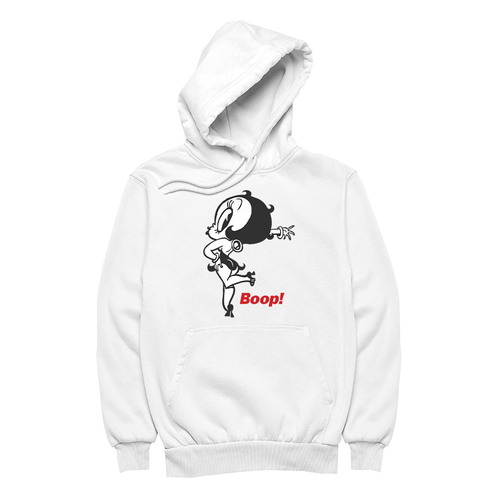Betty Boop Boop! Leg Kickback Men's Hooded Sweatshirt
