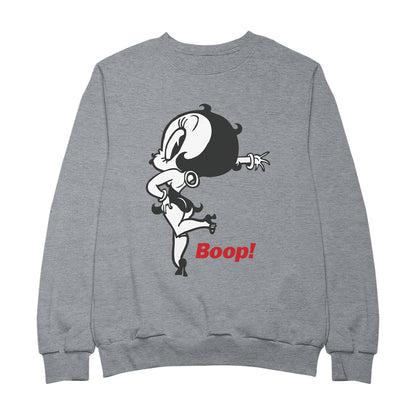 Betty Boop Boop! Leg Kickback Men's Sweatshirt