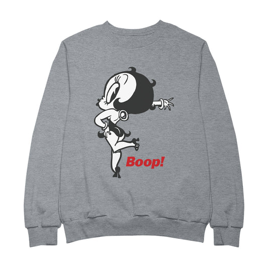 Betty Boop Boop! Leg Kickback Men's Sweatshirt