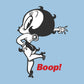 Betty Boop Boop! Leg Kickback Men's Hooded Sweatshirt