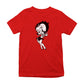 Betty Boop Hands Together Smiling Kids T-Shirt