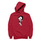 Betty Boop Hands Together Smiling Men's Hooded Sweatshirt