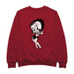 Betty Boop Hands Together Smiling Men's Sweatshirt