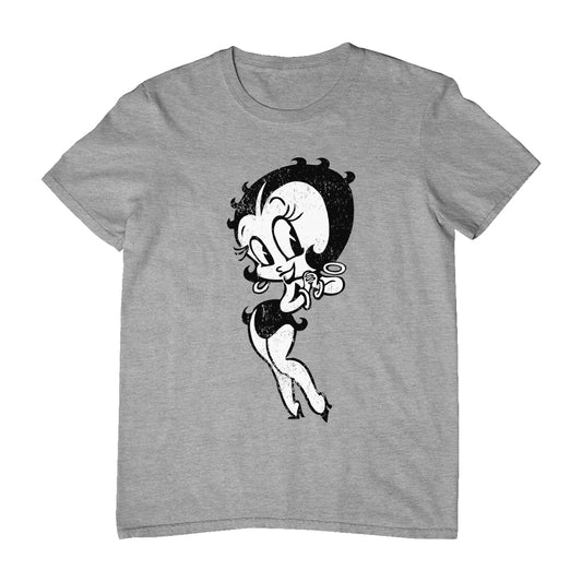 Betty Boop Hands Together Smiling Men's T-Shirt