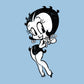 Betty Boop Hands Together Smiling Men's Hooded Sweatshirt
