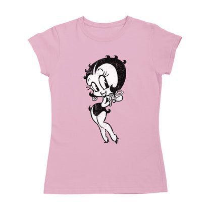 Betty Boop Hands Together Smiling Women's T-Shirt