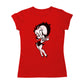 Betty Boop Hands Together Smiling Women's T-Shirt