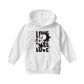Betty Boop Running Love Love Love Kids Hooded Sweatshirt