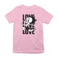 Betty Boop Running Love Love Love Kids T-Shirt