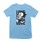 Betty Boop Running Love Love Love Kids T-Shirt