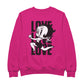 Betty Boop Running Love Love Love Men's Sweatshirt