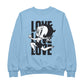 Betty Boop Running Love Love Love Men's Sweatshirt