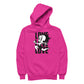 Betty Boop Running Love Love Love Women's Hooded Sweatshirt