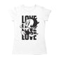 Betty Boop Running Love Love Love Women's T-Shirt