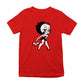 Betty Boop Handkerchief Drop Kids T-Shirt