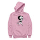 Betty Boop Handkerchief Drop Men's Hooded Sweatshirt