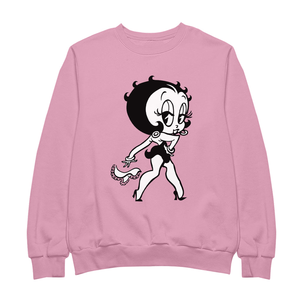 Betty Boop Handkerchief Drop Men's Sweatshirt