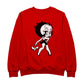 Betty Boop Handkerchief Drop Men's Sweatshirt