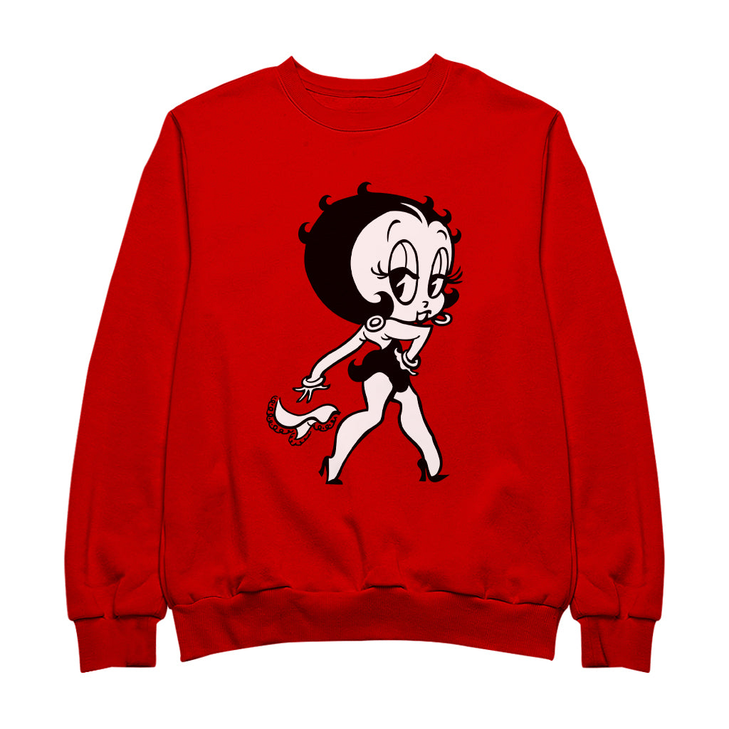 Betty Boop Handkerchief Drop Men's Sweatshirt