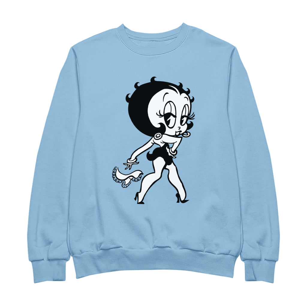 Betty Boop Handkerchief Drop Men's Sweatshirt