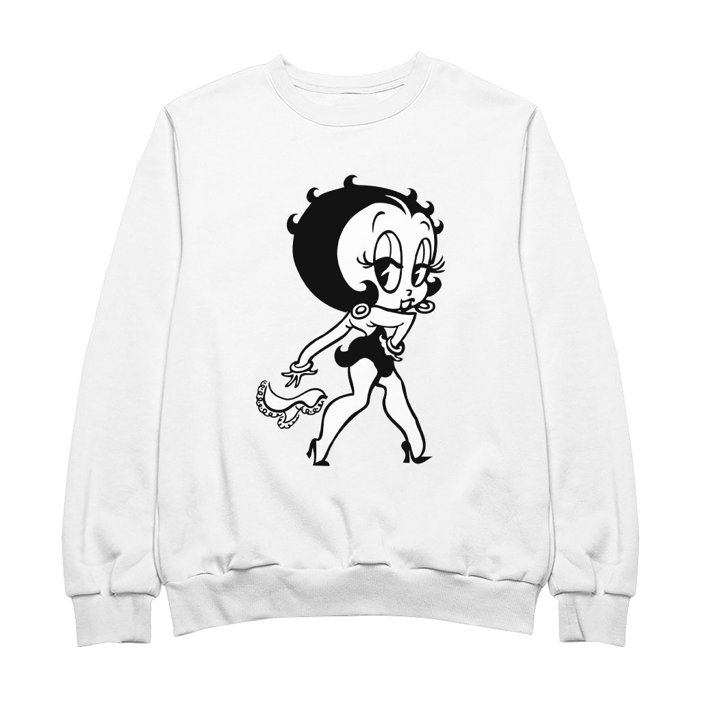 Betty Boop Handkerchief Drop Men's Sweatshirt
