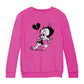 Betty Boop Heart Broken Skid Kids Sweatshirt