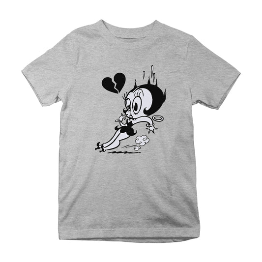 Betty Boop Heart Broken Skid Kids T-Shirt