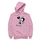 Betty Boop Heart Broken Skid Men's Hooded Sweatshirt