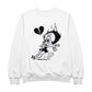 Betty Boop Heart Broken Skid Men's Sweatshirt
