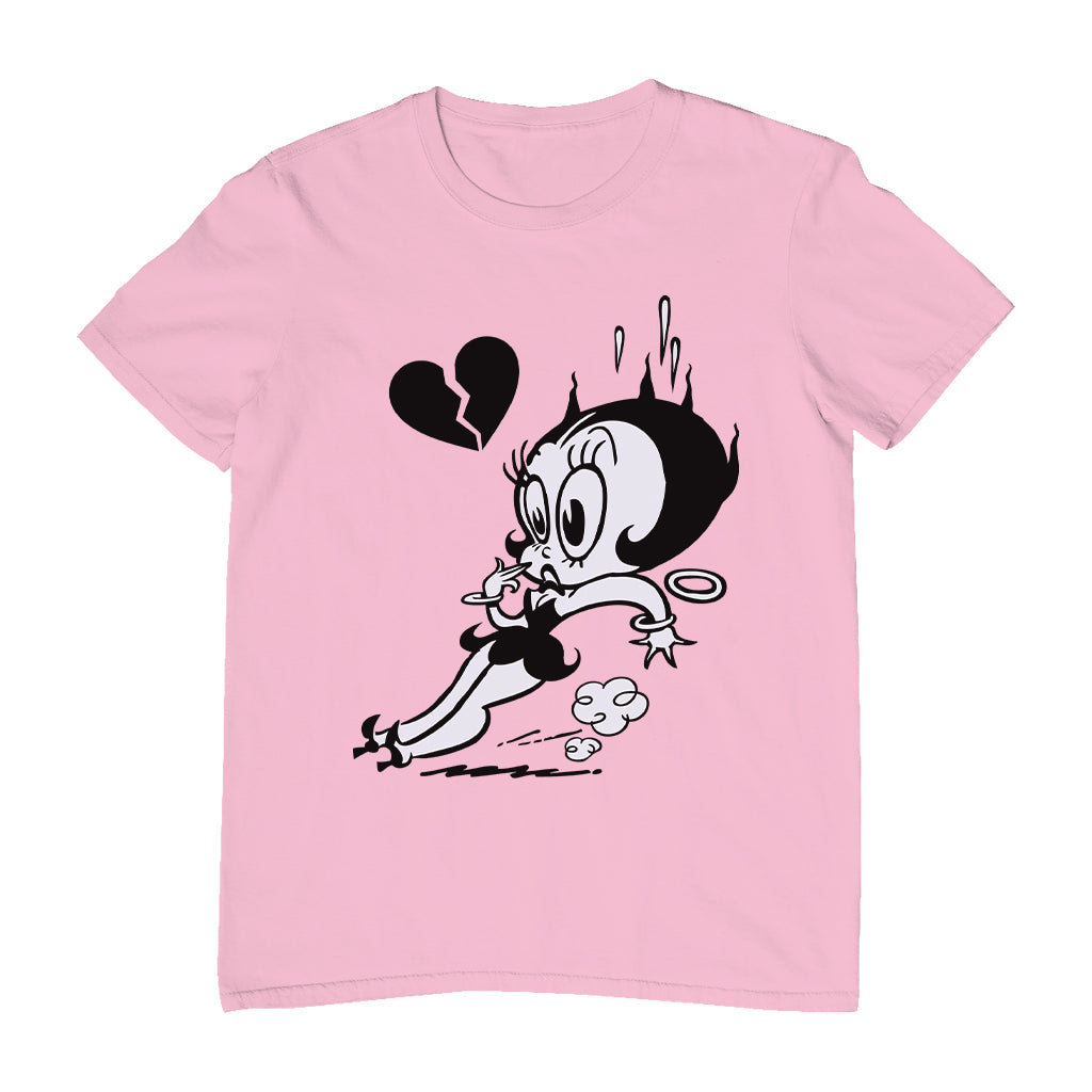 Betty Boop Heart Broken Skid Men's T-Shirt