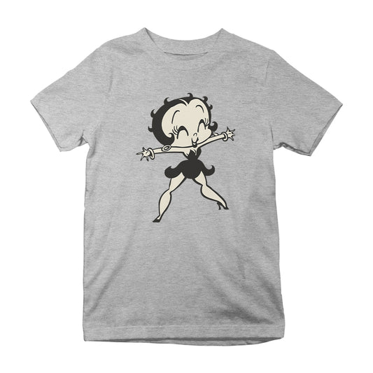 Betty Boop Standing Starfish Kids T-Shirt
