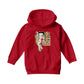 Betty Boop Bonjour Paris, FR Kids Hooded Sweatshirt