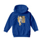 Betty Boop Bonjour Paris, FR Kids Hooded Sweatshirt