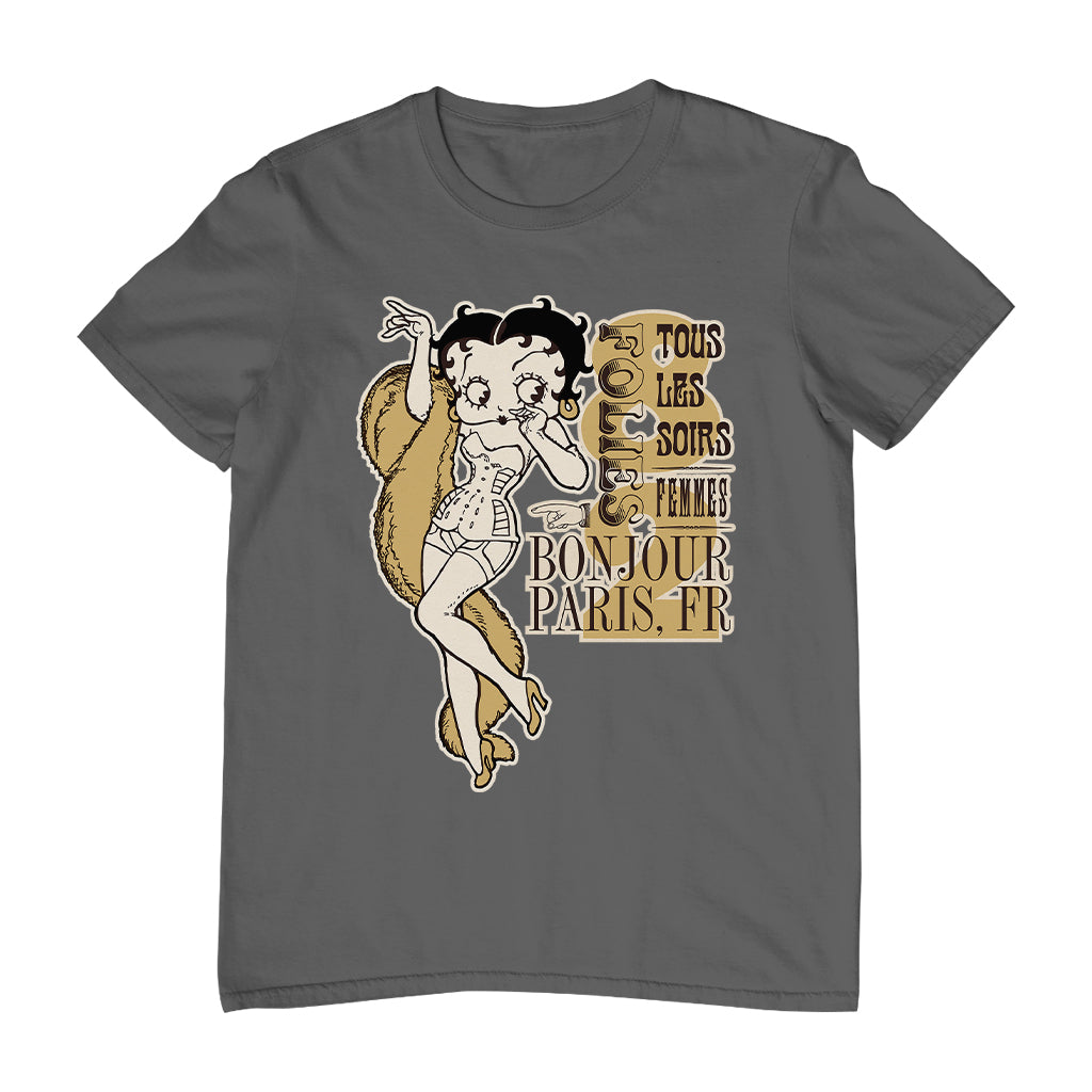 Betty Boop Bonjour Paris, FR Men's T-Shirt
