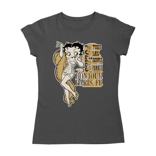 Betty Boop Bonjour Paris, FR Women's T-Shirt